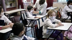 la pandemia en las aulas