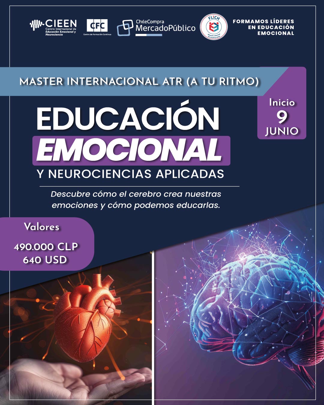 Máster Internacional en Educación Emocional y Neurociencias 2026 – 2