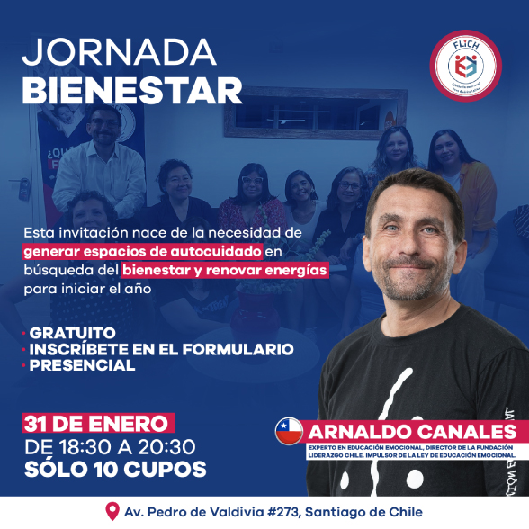 En este promocional Flich te invita a nuestra Jornada Bienestar de manera gratuita