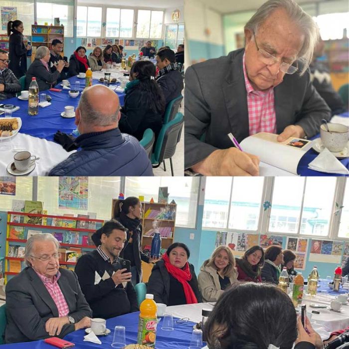 Miguel Ángel Santos Guerra reunión de red de directores educación pública comuna de Llay Llay