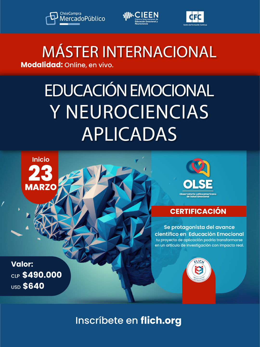 Máster Internacional en Educación Emocional y Neurociencias 2026 – 1