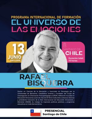 Charla, Rafael Bisquerra, El Universo de las Emociones 2026